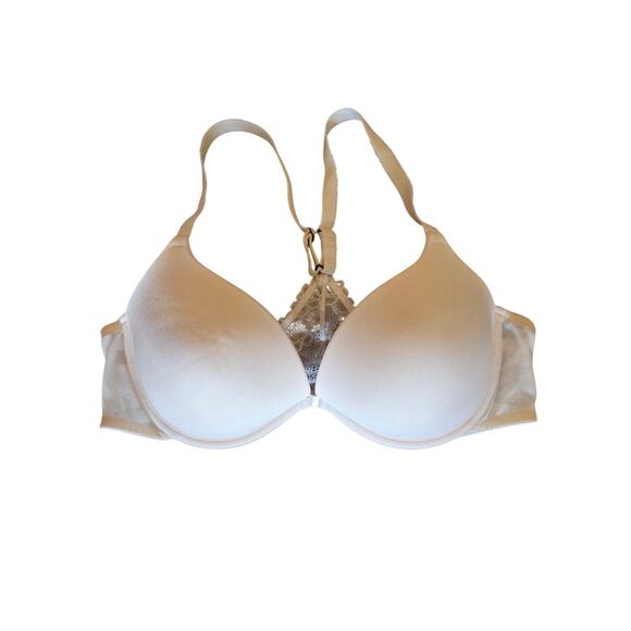 Cosmopolitan Ego Elevator Lace T Back Bra 38C Women's Front Closure Underwired - Picture 1 of 5